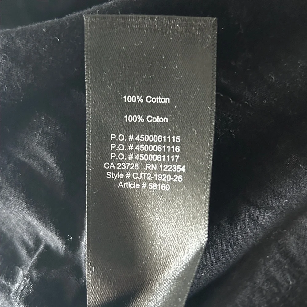 Talula Black Scoop Neck T-Shirt - Picture 5 of 5